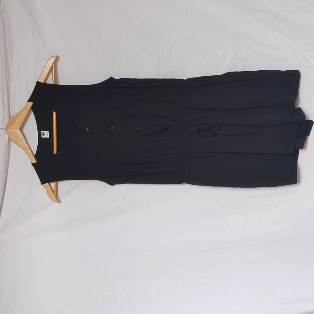 Old Navy romper black rayon viscose small